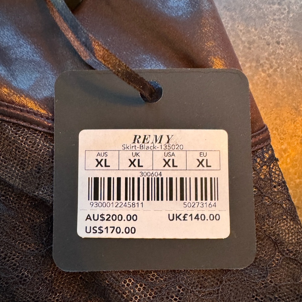 Honey Birdette Remy Black Skirt - Picture 4 of 6